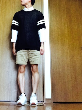 ポテチさん(メンズ・165cm)の春コーディネート