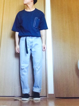 ポテチさん（メンズ・165cm）の春コーディネート