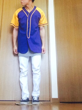 ポテチさん（メンズ・165cm）の夏コーディネート