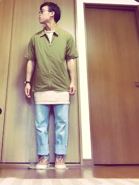 ポテチさん(メンズ・165cm)の夏コーディネート