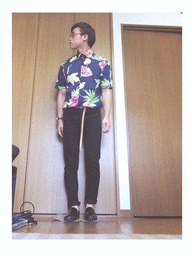 ポテチさん（メンズ・165cm）の夏コーディネート