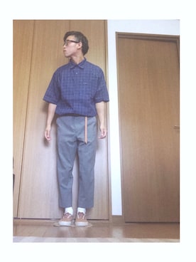 ポテチさん（メンズ・165cm）の夏コーディネート