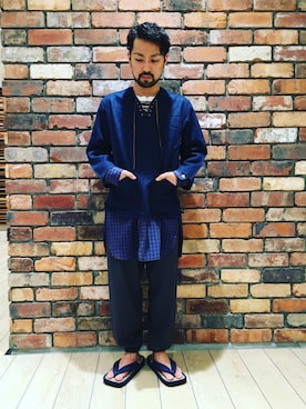 【FREAK'S STORE】 オオヌキさんの（mythography | ミソグラフィー）を使ったコーディネート
