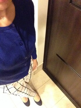 「ブルー x ホワイト」｜yuayaさん（レディース・152cm）の冬コーディネート