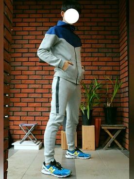 twinさん（メンズ・168cm）の冬コーディネート