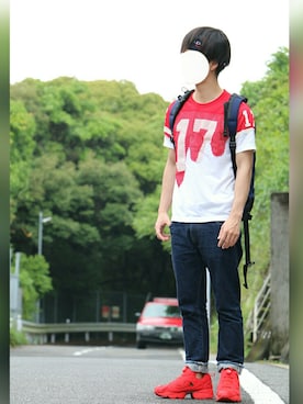 「bukht」｜「アイテム（その他）」を使った、twinさん（メンズ・169cm）の夏コーディネート