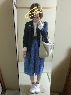 「きちんとスタイル」｜もこさん（レディース・147cm・20代）の秋コーディネート