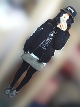 「チノ」｜「アイテム（ジャケット/アウター）」を使った、✯SAYAmosh✯さん（レディース・163cm）の冬コーディネート