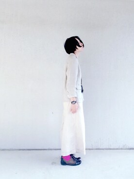 中町さん(レディース・155cm)の秋コーディネート