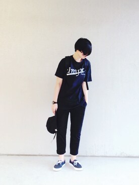 中町さん（レディース・155cm）の夏コーディネート