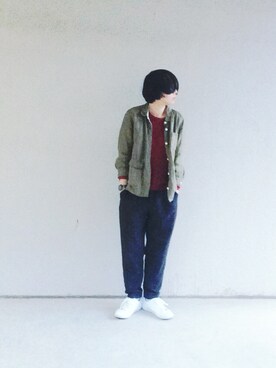 中町さん（レディース・155cm）の秋コーディネート