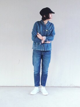 中町さん（レディース・155cm）の冬コーディネート