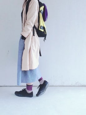 中町さん(レディース・155cm)の春コーディネート