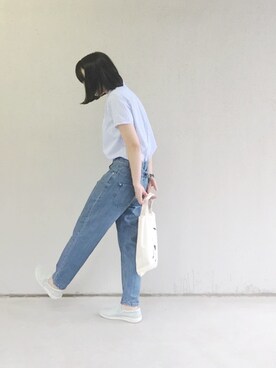 中町さん(レディース・155cm)の夏コーディネート