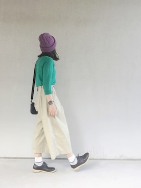 中町さん（レディース・155cm）の秋コーディネート