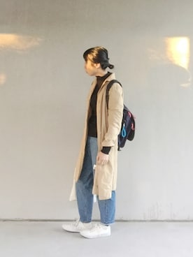 中町さん(レディース・155cm)の秋コーディネート