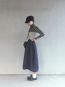 中町さん（レディース・155cm）の秋コーディネート