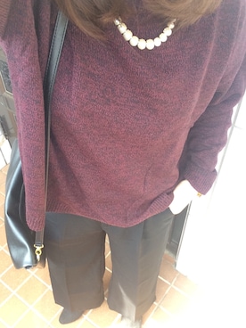 「アパレルスタッフ」｜「アイテム（ブーティ）」を使った、Mayuさん（レディース・159cm）の秋コーディネート