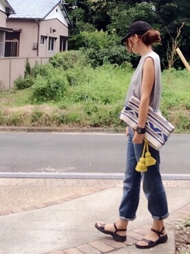 nico   Elinさん（レディース・162cm）の夏コーディネート