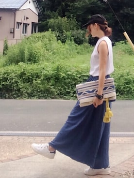 nico   Elinさん（レディース・162cm）の夏コーディネート