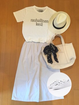 「タイムセール」｜「アイテム（パンツ）」を使った、s a y a ▽さん（レディース・164cm）の春コーディネート