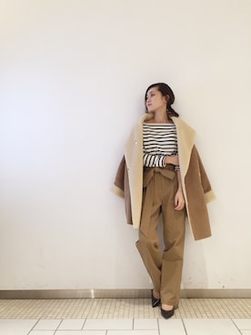 「gallardagalante」｜「アイテム（パンプス）」を使った、miyaさん（レディース・156cm）の秋コーディネート