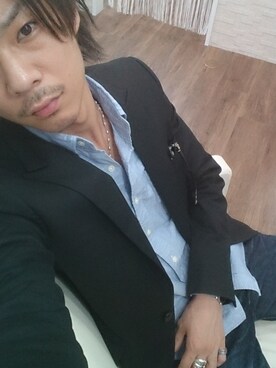 「Murder License（マーダーライセンス）のアイテム（ジャケット/アウター）」を使った、しょー。さん（メンズ・170cm）の秋コーディネート