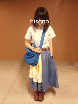 「リレイト」｜hisanoさん（レディース・159cm）の夏コーディネート