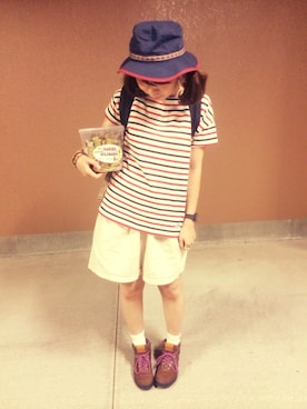 hisanoさん（レディース・159cm）の夏コーディネート