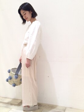 okamuraさん（レディース・156cm）の春コーディネート