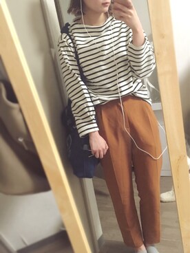 okamuraさん（レディース・156cm）の春コーディネート