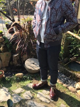 「A.P.C.（アーペーセー）のアイテム（ジャケット/アウター）」を使った、Yutaさん（メンズ・172cm・20代）の秋コーディネート