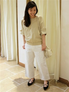 「ivory court（アイボリーコート）のアイテム」を使った、shokoさん（レディース・163cm）の春コーディネート