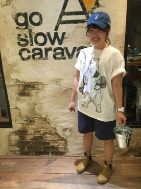 GSCkichijoji546さんの（go slow caravan | ゴースローキャラバン）を使ったコーディネート
