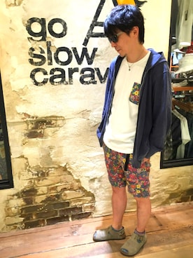 「rasox（ラソックス）のアイテム（レッグウェア）」を使った、GSCkichijoji546さん（レディース・154cm）の夏コーディネート