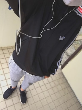 「アイテム（ジャージ）」を使った、Riseさん（レディース・168cm・10代）の春コーディネート