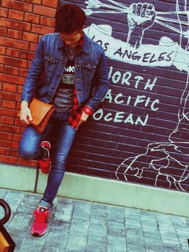 龍星さん（メンズ・177cm）の夏コーディネート