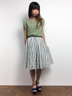 naoさん（レディース・163cm）の春コーディネート