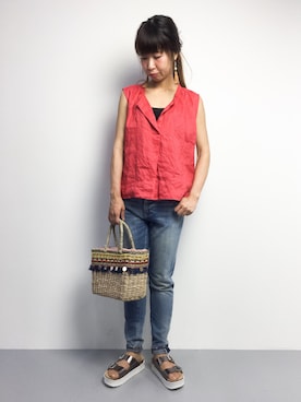 naoさん(レディース・163cm)の春コーディネート