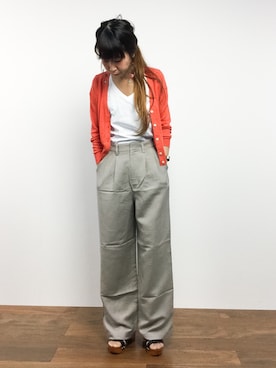 「FREESEAM（フリーシーム）のアイテム」を使った、naoさん（レディース・163cm）の春コーディネート