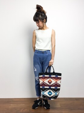 naoさん（レディース・163cm）の夏コーディネート