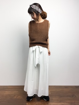 naoさん（レディース・163cm）の夏コーディネート