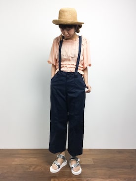 naoさん（レディース・163cm）の夏コーディネート