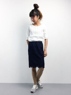 naoさん（レディース・163cm）の夏コーディネート