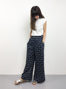 naoさん（レディース・163cm）の夏コーディネート