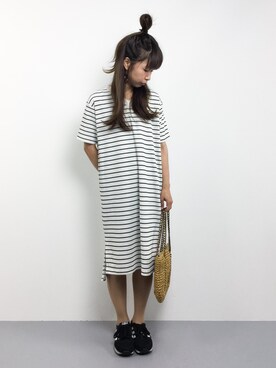 naoさん（レディース・163cm）の夏コーディネート