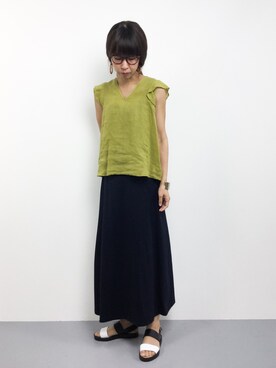 naoさん(レディース・163cm)の夏コーディネート