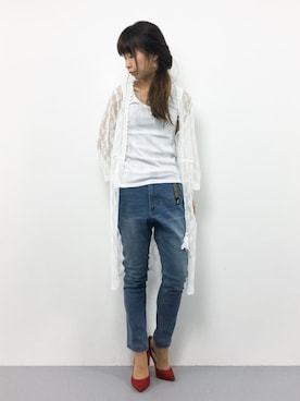 naoさん(レディース・163cm)の夏コーディネート