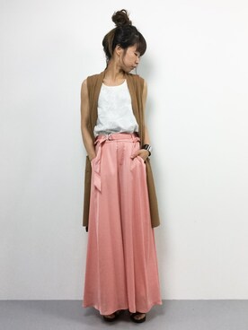 naoさん（レディース・163cm）の夏コーディネート