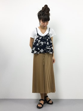 naoさん（レディース・163cm）の夏コーディネート